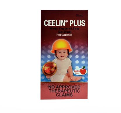 Picture of Ceelin Plus Drops 30ml (Ascorbic Acid+Zinc)
