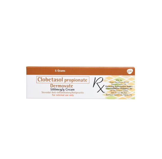 Picture of Dermovate Cream 500 mcg/g 5g