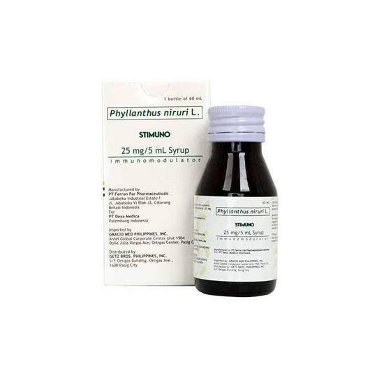 Picture of Stimuno 25Mg Per 5Ml Syrup 60ml