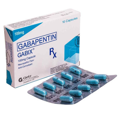 Picture of GABIX Gabapentin 100mg x 10's