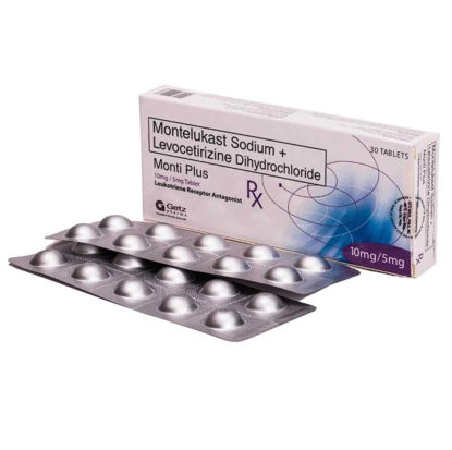 Picture of Monti Plus 10mg / 5mg - 30's